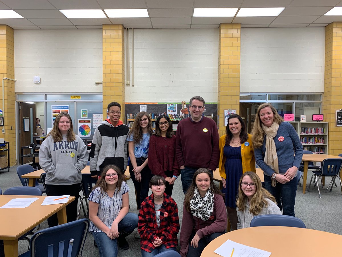 On January 23, author Jordan Sonnenblick visited CFMS. It was a great day! This event was made possible with the generosity and support of the Copley-Fairlawn Schools Foundation, the Copley Teachers' Association, the CFMS PTSA, and the Copley-Fairlawn Administrative team.