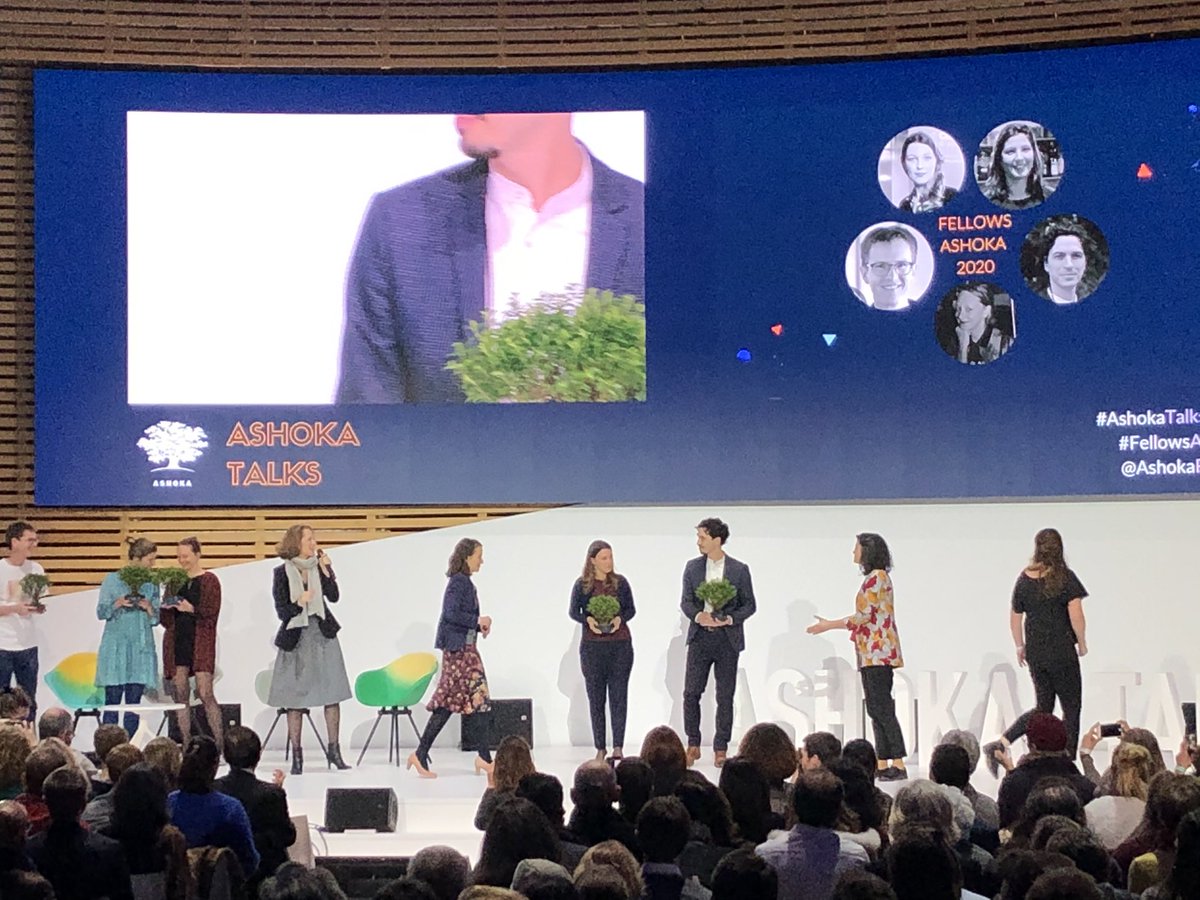 PazanneLCG's tweet photo. #AshokaTalks2020 Bravo et merci aux nouveaux fellows ashoka pour leurs interventions inspirantes ce soir 😇🤩💪! #ChangeNOW2020 @PetitesCantines @cheminsdavenirs @ScienceFeedback @OpenFoodFactsFr @onestpret https://t.co/0KU5NSqL2I