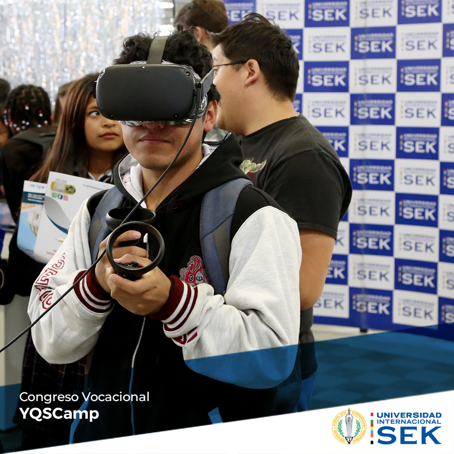 UISEK's tweet photo. ¡Encuentra tu vocación y estudia con nosotros! Visita el stand de la #UISEK en el Festival Vocacional #YQSCamp, hasta mañana, sábado 01 de febrero, de 08h00 a 16h00, y descubre la carrera adecuada para ti 😉
#SERMEJORES #PersonalizaciónEnSerio
#universidadesquito https://t.co/LWbKw5GHlm