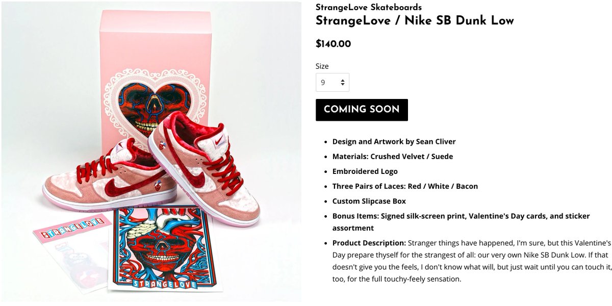 Solelinks Coming Soon Strangelove X Nike Sb Dunk Low T Co Ulsoxchwyg