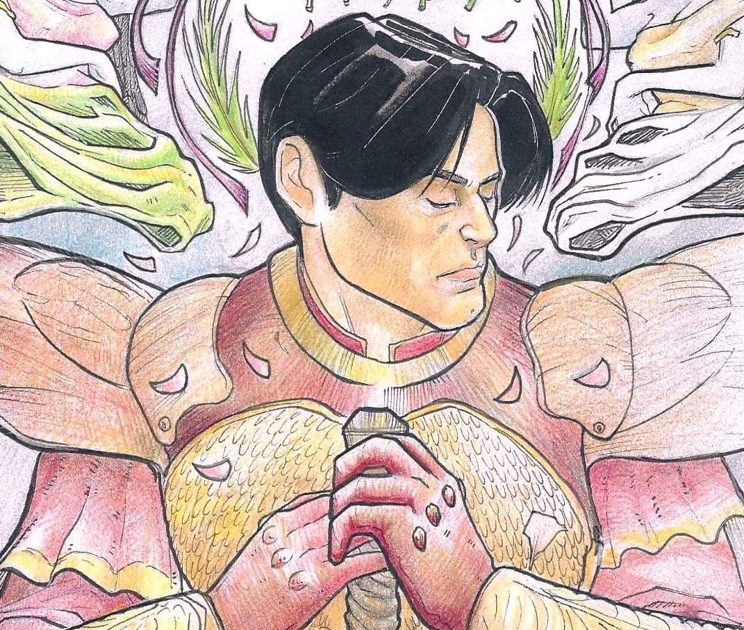 LauraPanico_Ak's tweet photo. - It is the cause-
- not death-
-that makes a martyr-
Sant'Agostino
Tribute illustration on Raziel Serafan martyrdom, study in pencil pre digital version.
#raziel #serafan #warrior #colorstudy #legacyofkain #fancomic #traditionalillustration #ancientvampire #soulreaver #sketch https://t.co/GTIxmkXuvw
