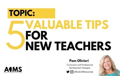 Top five valuable tips for new teachers via <a href="/RockinResources/">Rockin Resources</a> buff.ly/2JUXGrM #AIMSNetwork #Newteacherjourney