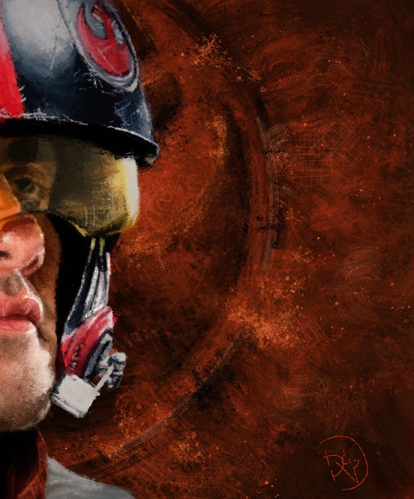 DeerBlue1's tweet photo. "I can fly everything"
Finishes a portrait of Poe Dameron, one of my favourite Star Wars characters.
#portrait #poedameron #starwars #starwarsfanart #poedameronfanart #riseofskywalker #riseofskywalkerfanart #oscarisaac https://t.co/1r0hMDVjPU