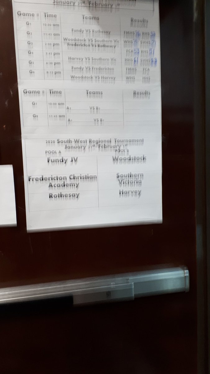 hjmers's tweet photo. Game #4
Southwest AA JV Girls Regional
Harvey Lakers (#2 South) 61 Southern Vic Vikings (#3 West) 23
Fundy and Fredericton Christian Academy next up at 6:30 followed by Woodstock and Harvey https://t.co/AZy8evOb0s