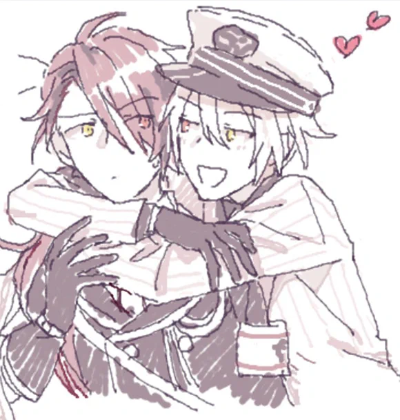 絵チャにお邪魔してかいたオーカイ2つ 