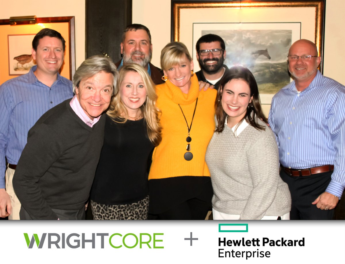 wrightcoreinc's tweet photo. Great @wrightcoreinc #SteakandStorage event with our partner @HPE. #MakeITWright #HPENimble #HPEInfoSight #AI #cloudready #datamanagement #hyperavailability https://t.co/6yOr6ijctF