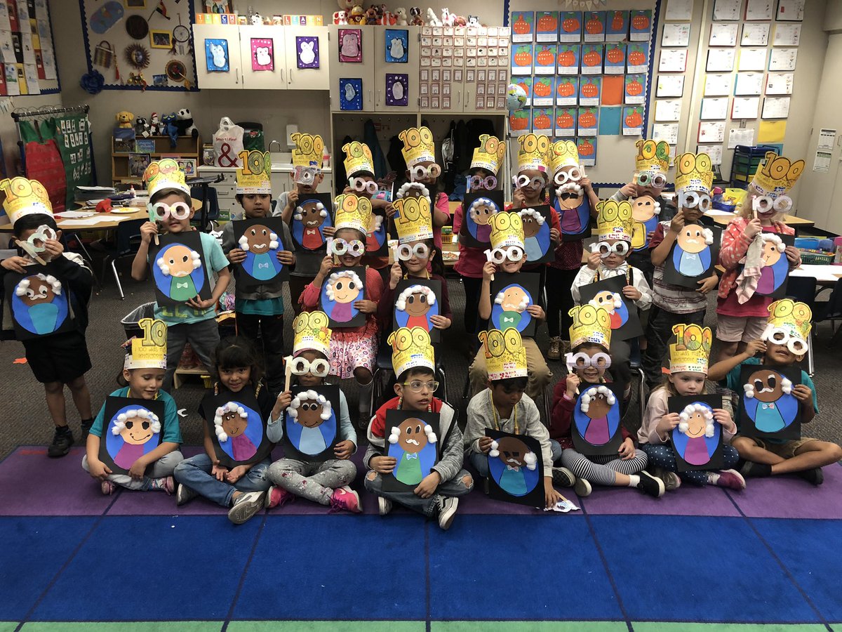 CyromanRoman's tweet photo. 100 days of school!!! 100 días en la escuela!!! https://t.co/zwxHm9RMx3