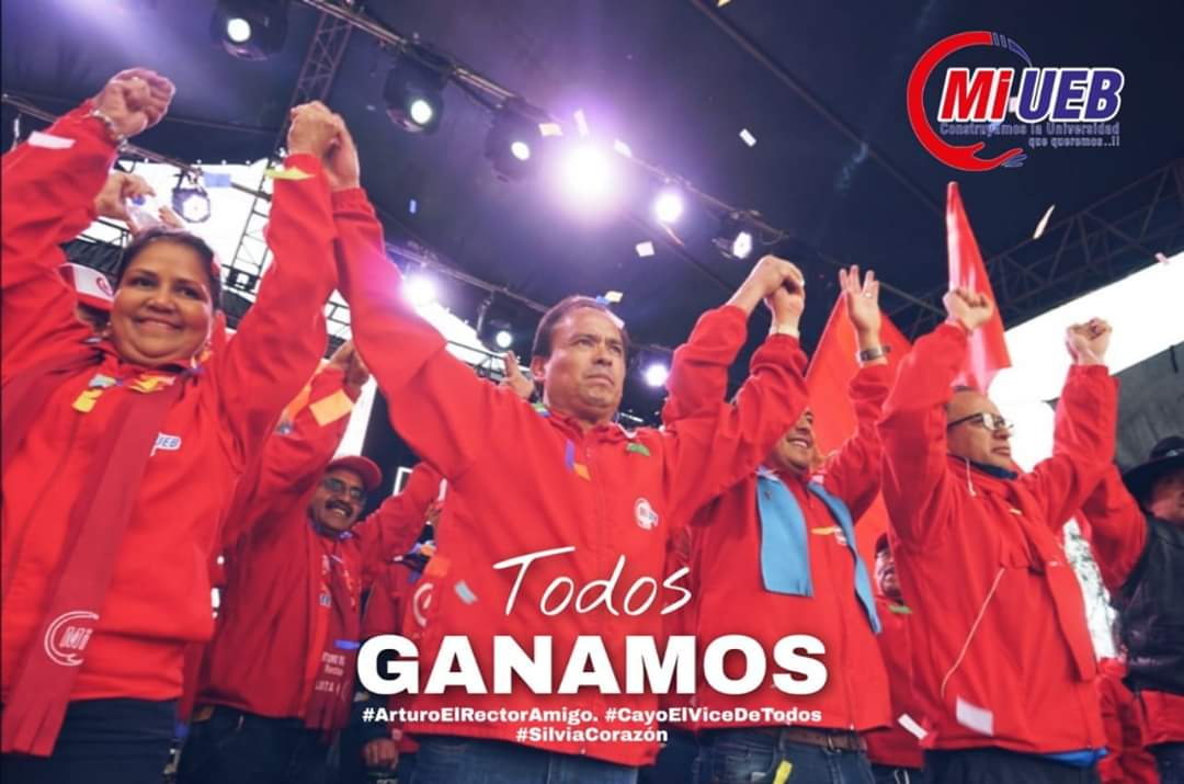 mi_ueb's tweet photo. #ElCambioLlegó gracias docentes, trabajadores y estudiantes. ¡Vencimos! https://t.co/FomJTbnMkj