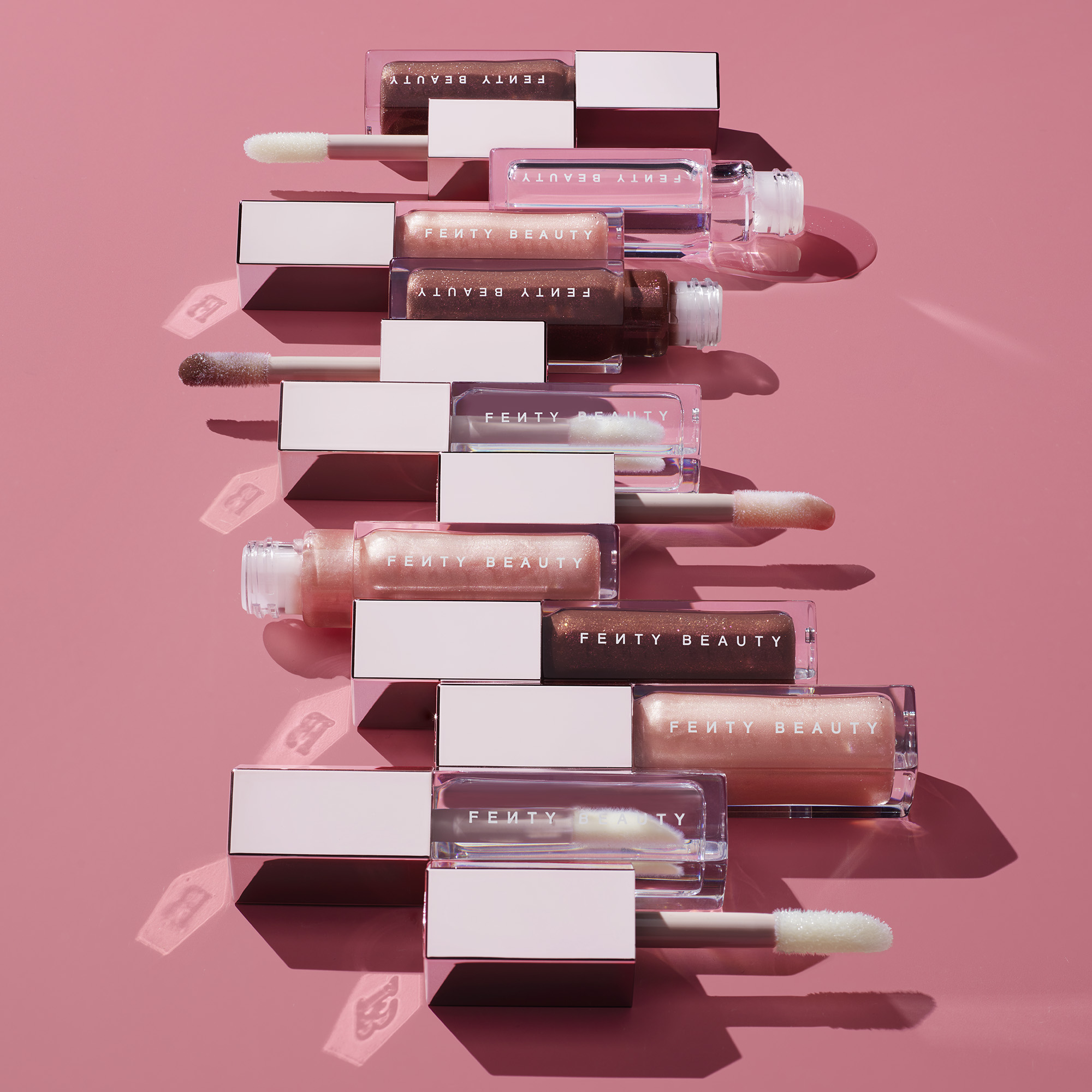 Sephora on X NEW fentybeauty by Rihanna Gloss Bomb Universal Lip Luminizer shades weet Mouth Hot Chocolit and Glass Slipper just launched exclusively at Sephora Give us a