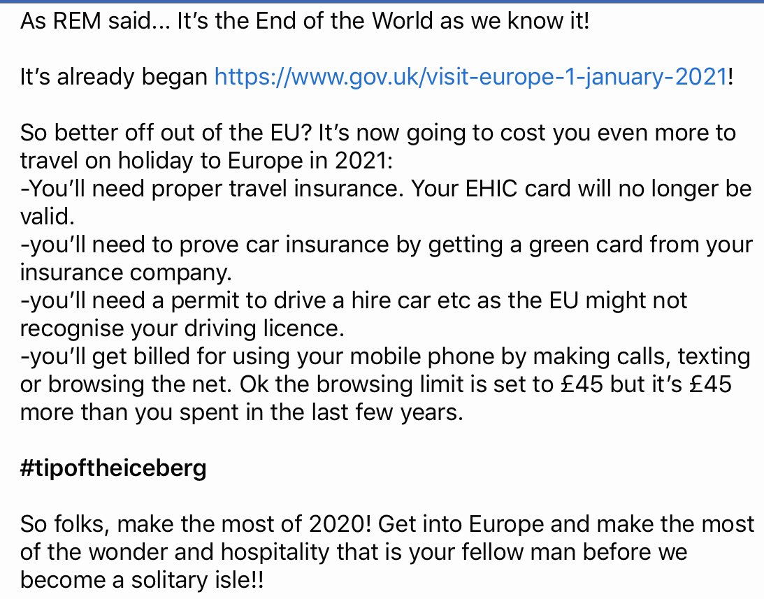 ArthurTrapskunk's tweet photo. Well I don’t tweet much but.. #BrexitReality #Brexit #tipoftheiceberg https://t.co/TdndxZtd6I
