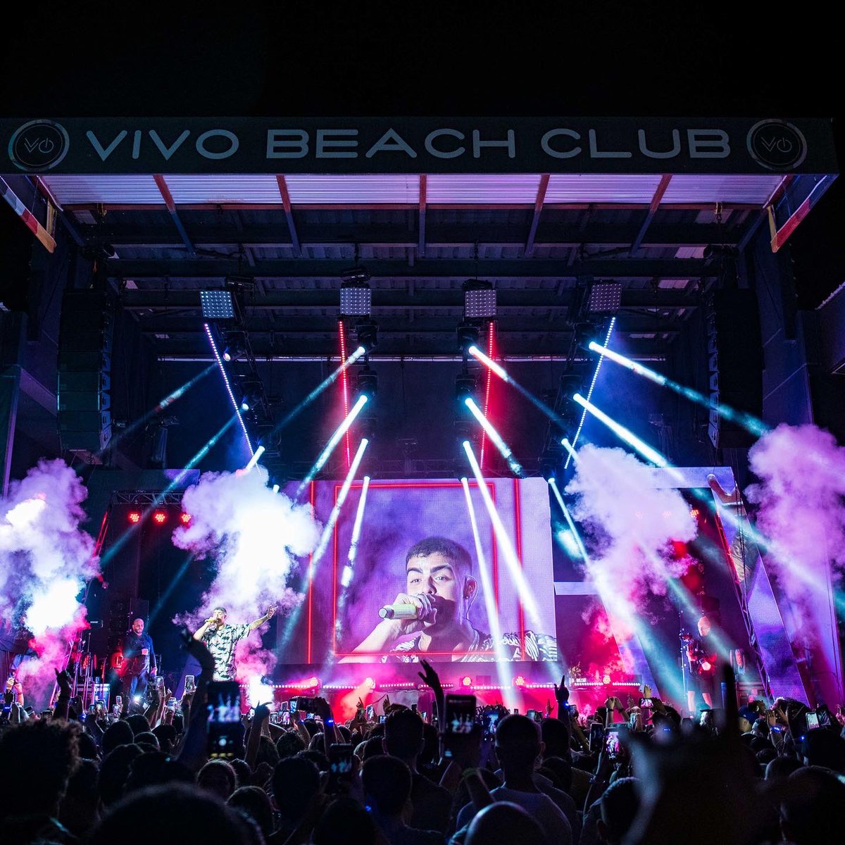 alleffectspr's tweet image. Lunay at Vivo Beach Club smoked up by #AllEffectsPR