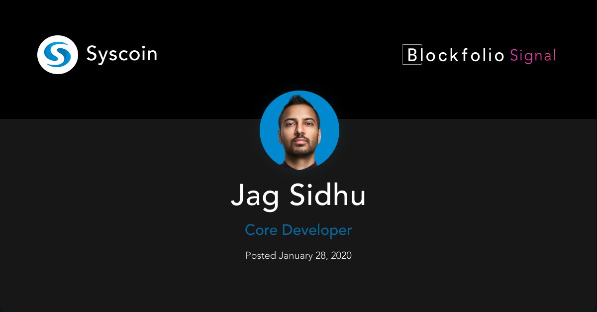 Syscoin included in Blockfolio Signals of the Week
