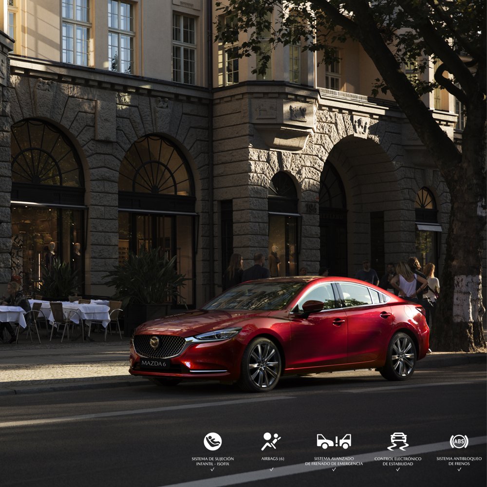 Colautos's tweet photo. #Mazda6 evoluciona en su elegancia y refinamiento, atributos dignos del #vehículo insignia de la marca. 

Déjate sorprender viviendo la experiencia de conducción única de #Mazda. Regístrate en el siguiente enlace https://t.co/mvBuLg6nGo https://t.co/vxXSyW1Muf