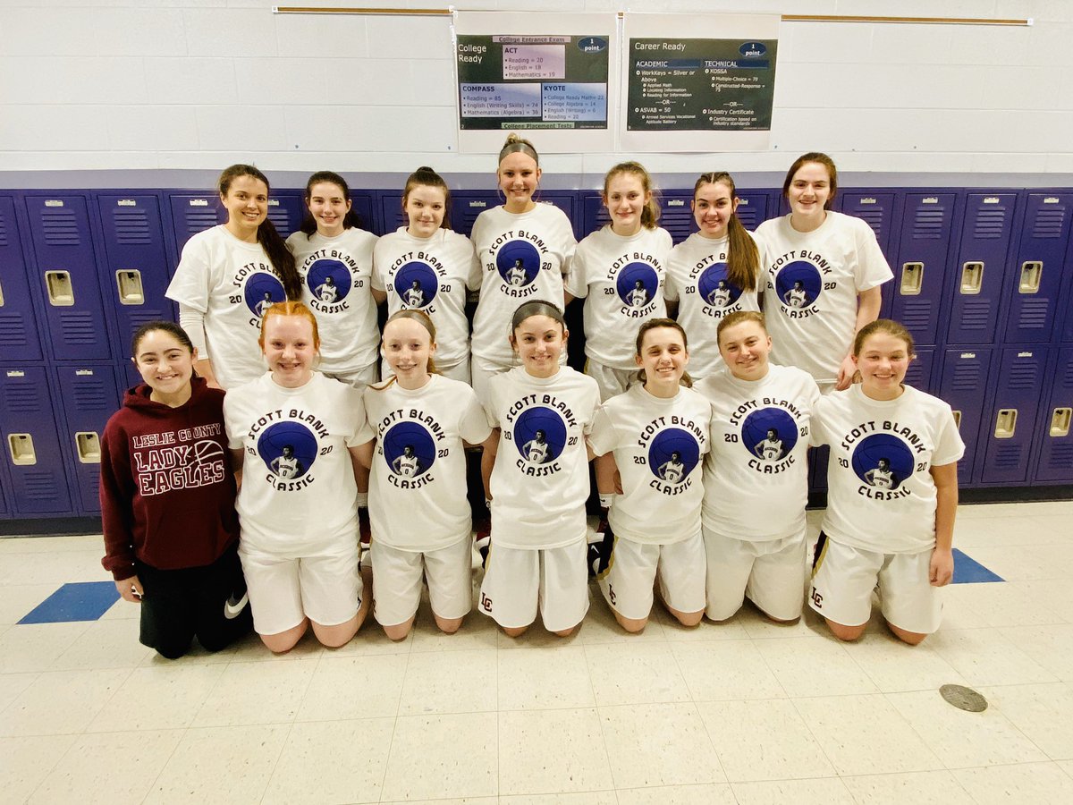 The Lady Eagles are so honored to be a part of the Scott Blank Classic! 💜