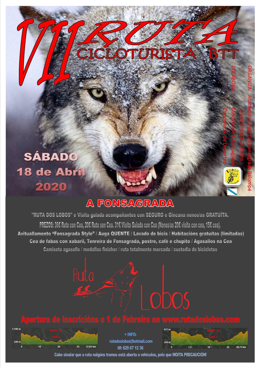 Inscricións abertas!