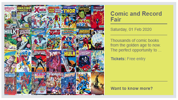 metabetsvip's tweet image. #LIVERPOOL Comic and #Record Fair  Sat 1 Feb / 10.30am - 6pm Free entry  more info @ 07733991400 vinyl, CDs, DVDs, music books, posters. Thousands of comic books  etc
@theBluecoat @LiverpoolRecord @StusConsultancy @BIZZretweet thebluecoat.org.uk/events/view/ev…