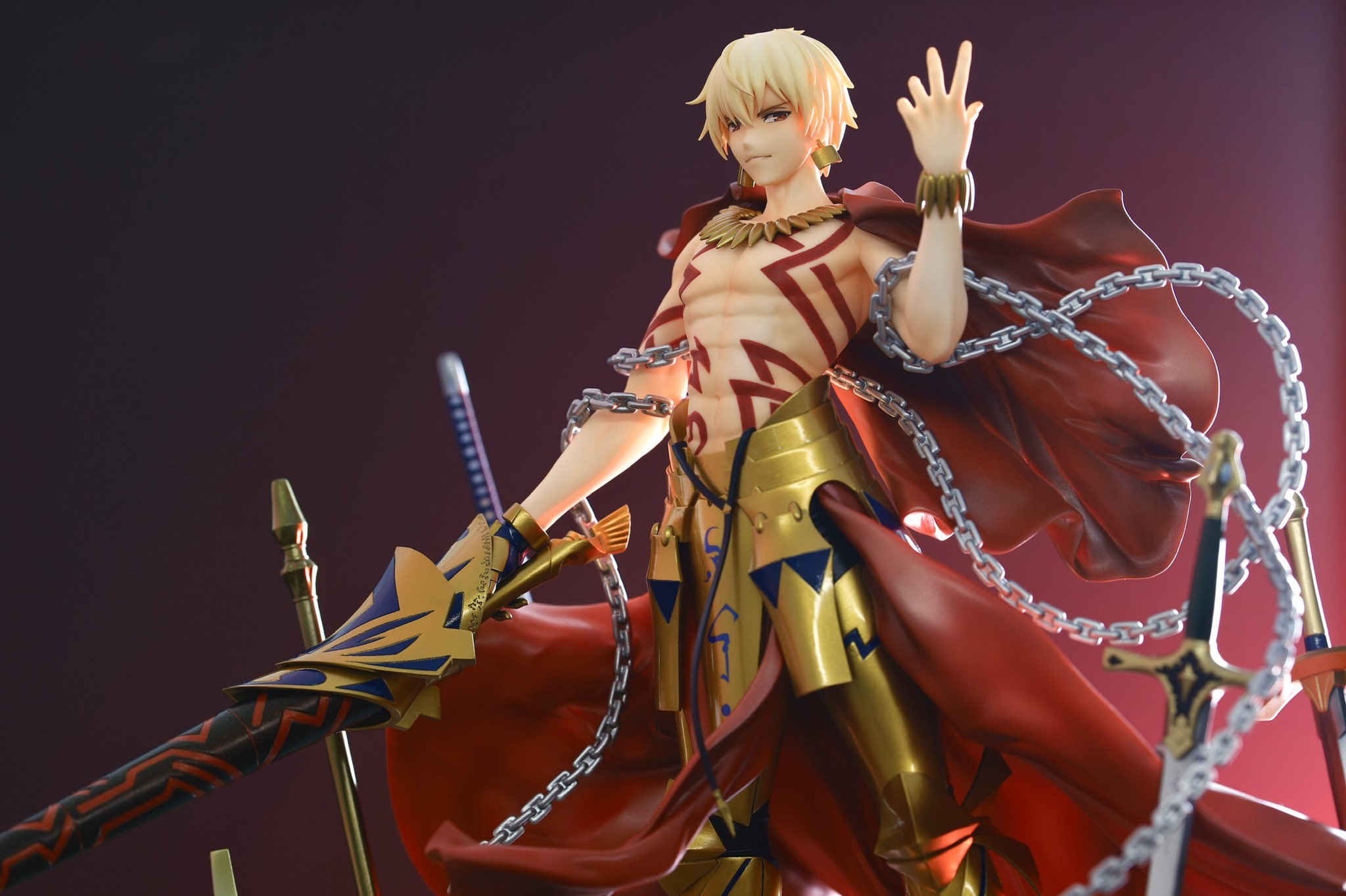 【塗装済み（ジャンク）】ギルガメッシュ【グリズリーパンダ】 塗装済み（ジャンク）】ギルガメッシュ【グリズリーパンダ
