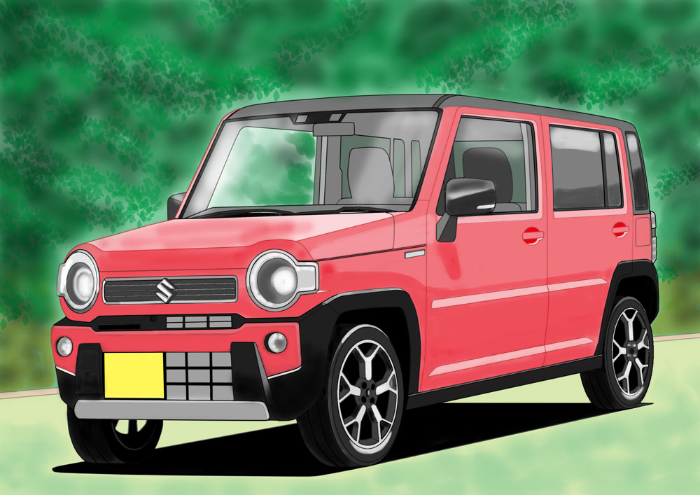 トシ0225 Twitterissa おはようございます 新作のスズキハスラーのイラストをアップします T Co Bomwtek0g6 トシ0225 Twitterissa おはようございます 新作のスズキハスラーのイラストをアップします T Co Bomwtek0g6