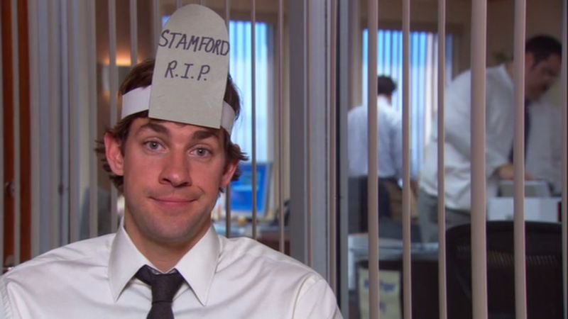 Recording “The Merger” Tonight at 7pm PST! What’s your favorite moments from S3E8? #TheOffice #ApplePodcasts