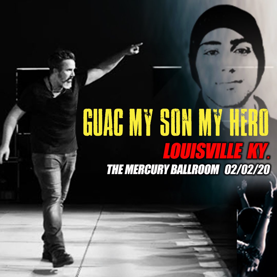MFOLKentucky's tweet photo. LOUISVILLE!!

Sunday Feb. 2nd at 7:30 pm we will be joining @manueloliver00 and @ChangeTheRef at the Mercury Ballroom for GUAC: My Son My Hero. 
Hope to see everyone there! https://t.co/I4JVO4n3UN