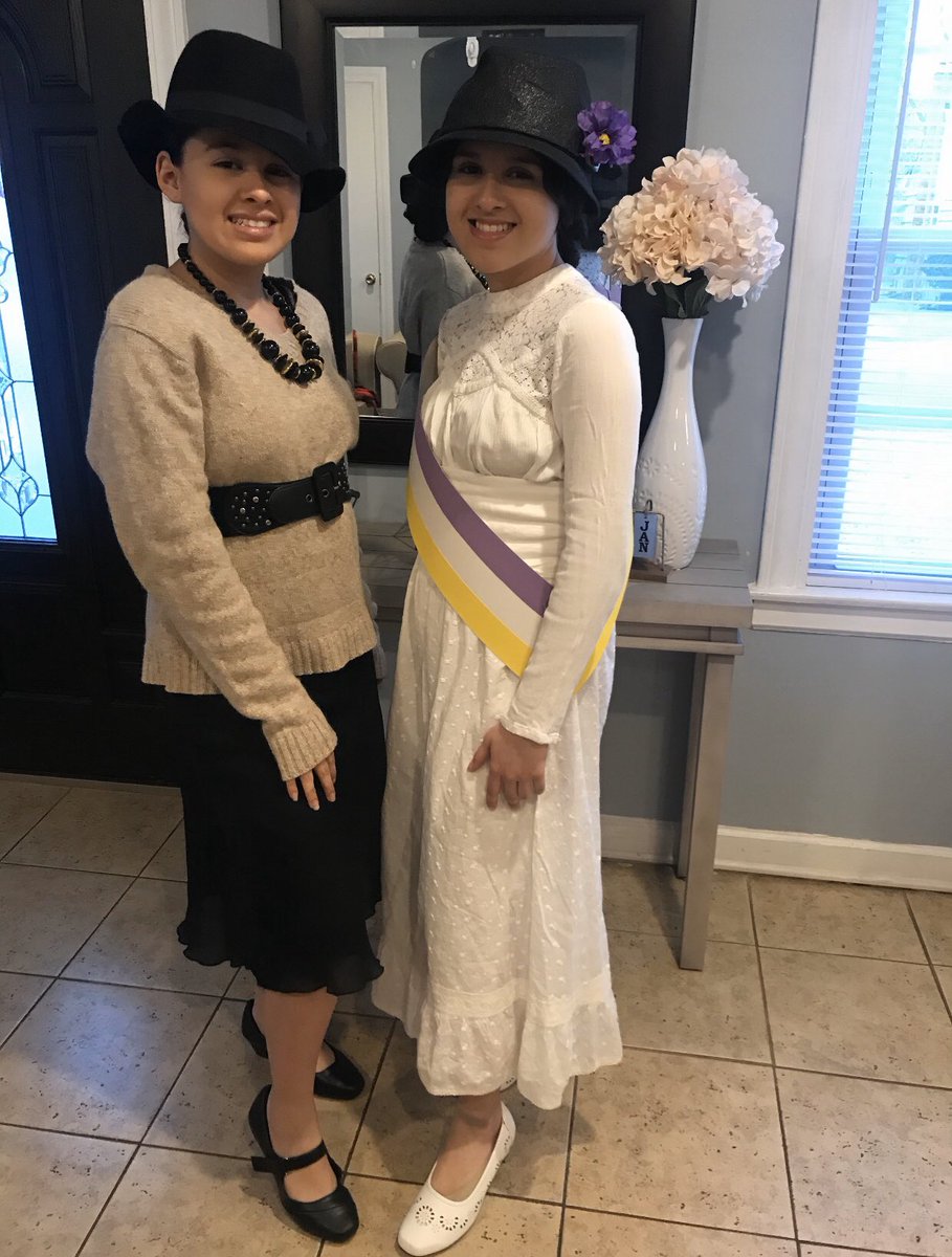 The roaring 20s with Alice Paul and Zora Neale Hurston! #Roaring20TFN #fightingforequality #rightsforeveryone