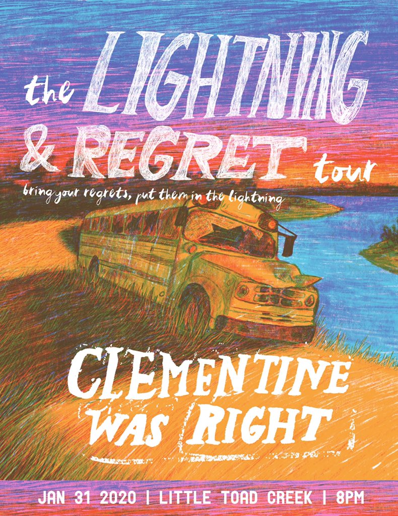Tonight at 8pm, Clementine Was Right!! No cover. 
#littletoadcreek #clementinewasright #lascrucesnm