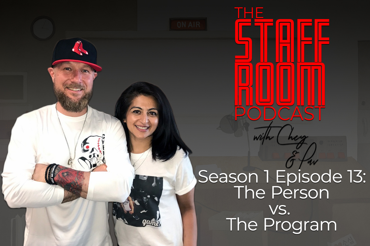 Check out Episode 13 of @StaffPodcast via @schoolrubric. In Episode 13 of The Staffroom with @mrccheney and @Mrswander, they talk about Person versus the Program.

Click here to listen: ow.ly/wS9850y6pdx

#podcast #learn #math #education  #InspireDontRequire #HumbleServant