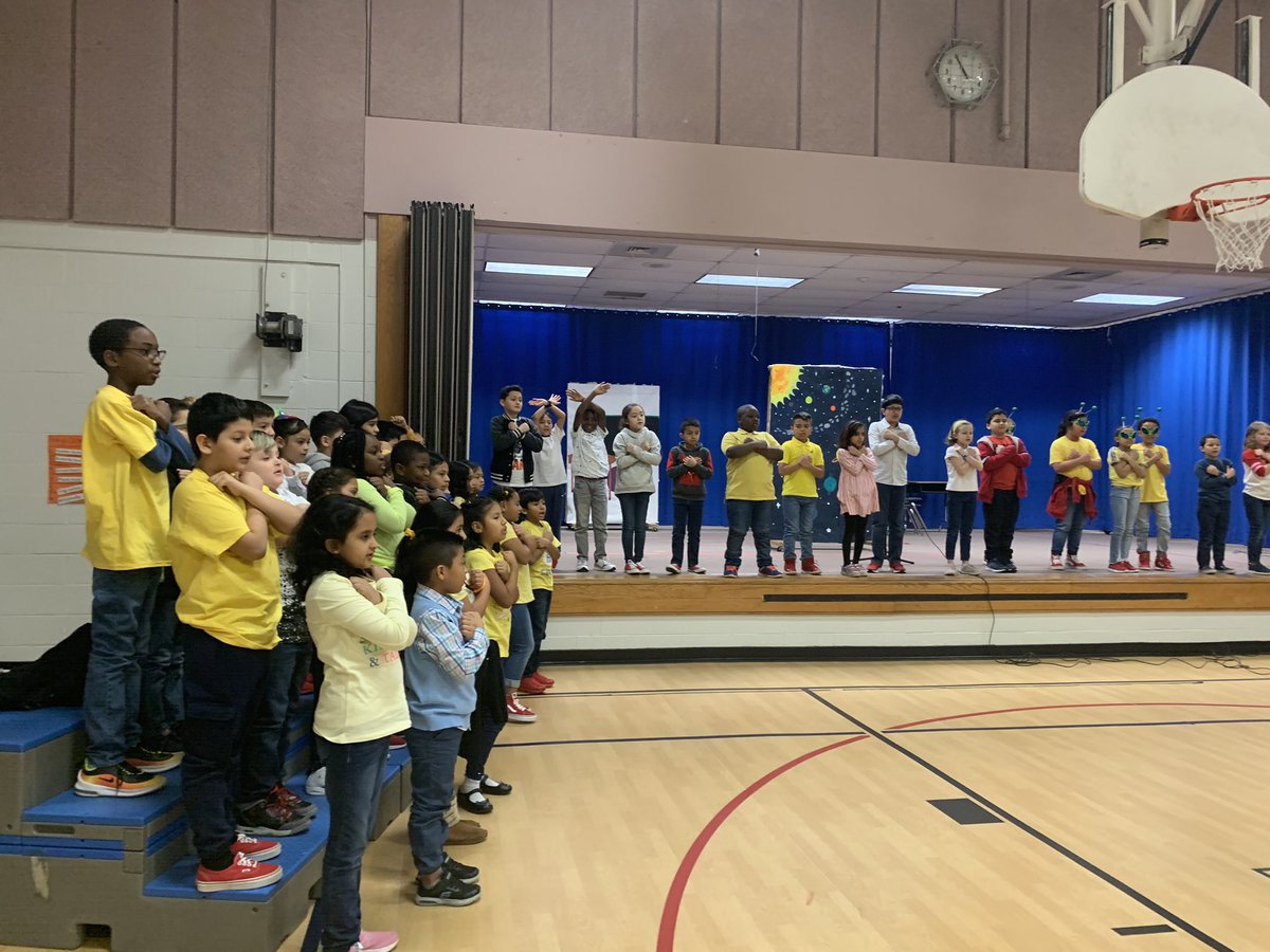 MissMoran90's tweet photo. We had such a good time today showing the school all the hard work we put into our 3rd Grade Character Assembly!! Here are some shots from practice today before our performance :) #WHES #WHSmiles #3rdGrade https://t.co/QSOcMI3Knf