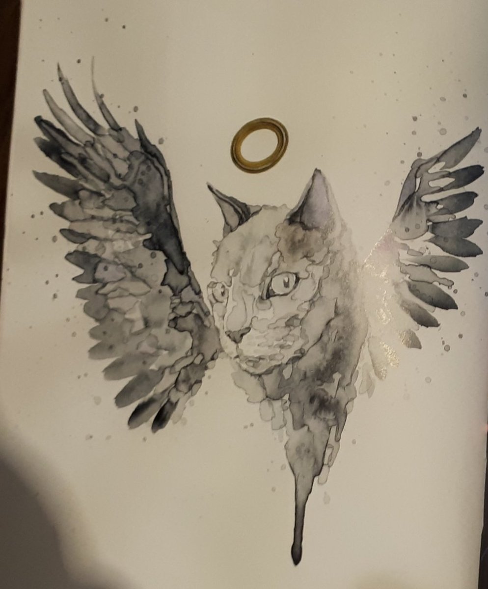Chuckycanuk's tweet photo. Artwork by: David Mack. From Angel Catbird. https://t.co/UKwvqJjcNT