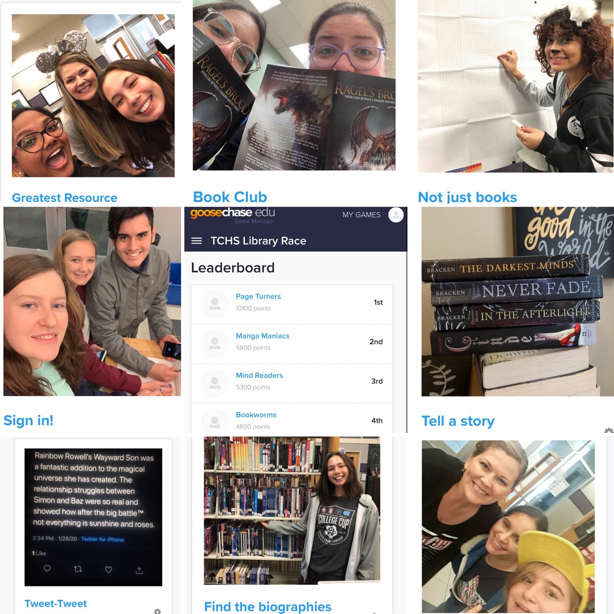 ReadTweetLove's tweet photo. @FloridaMediaEd Our library scavenger hunt was the most fun! https://t.co/3FM5hoiQSi