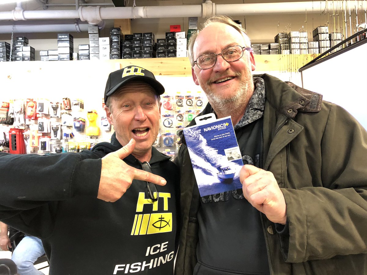 FishHardDave's tweet image. WINNER, WINNER CHICKEN DINNER! Nope, even better lucky Paul Kroisenbruner was the winner of a @navionics Navionics+ card at the HT Ice Tour held at @naturalsports_fishing! Thanks to all who came out for a great time! #IceFishingFun #HTEnterprises #NaturalSports #Navioncs