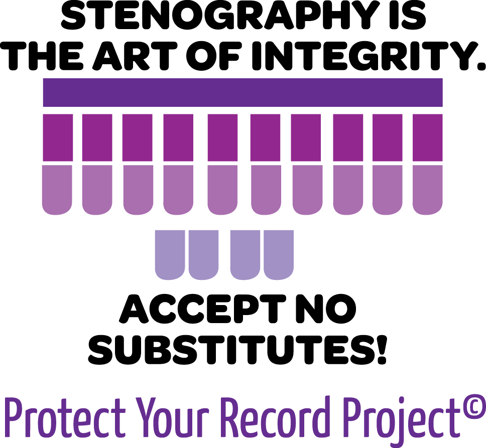 PYRP2019's tweet photo. @clairecmc @BWilliams Protect Your Record Project would like to set the record straight and educate you about what stenographic reporters do. WE are cutting edge technology and proud legacy record protectors. #PYRP #stenographer #technology #ProtectYourRecord https://t.co/HfaLDi8LqU