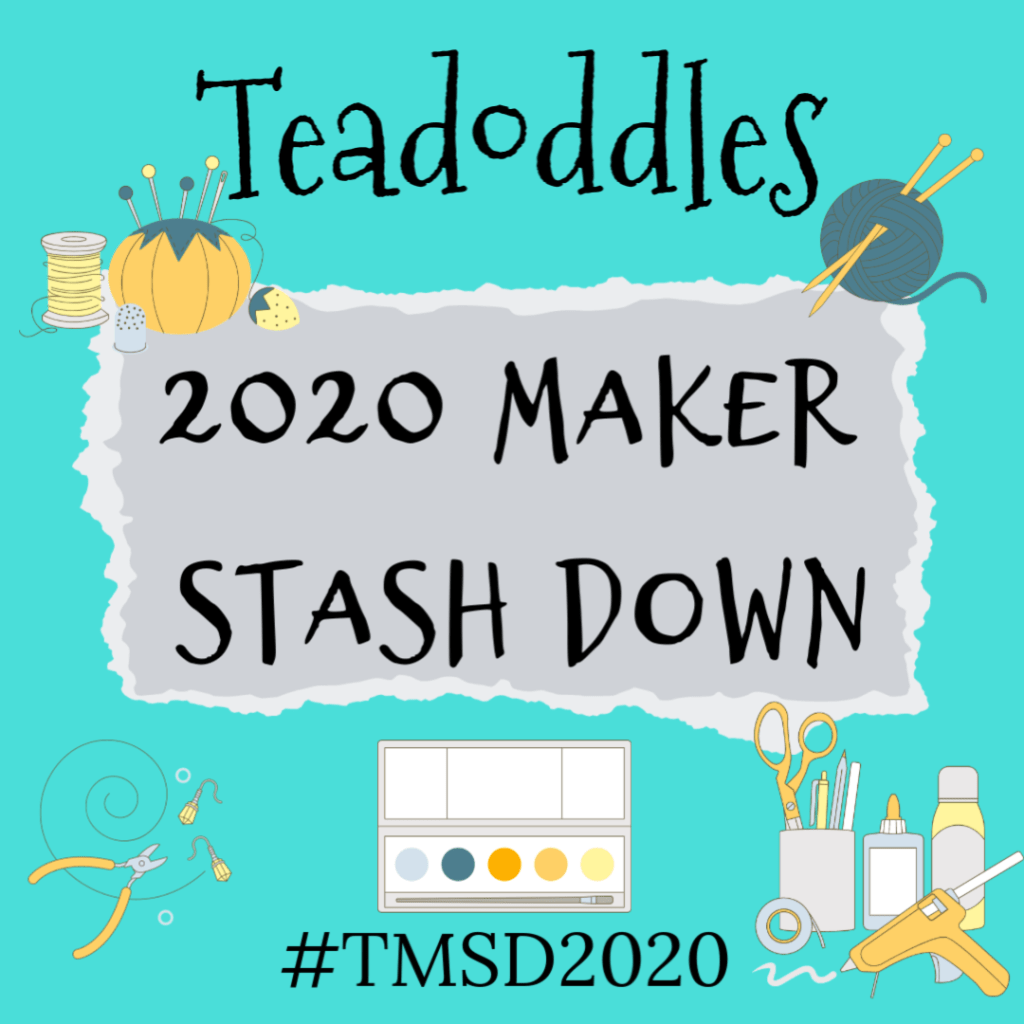 Teadoddles's tweet photo. 2020 Maker Stash Down ~ February Goals https://t.co/cm5dc8Trqh https://t.co/2gcyBylJJx