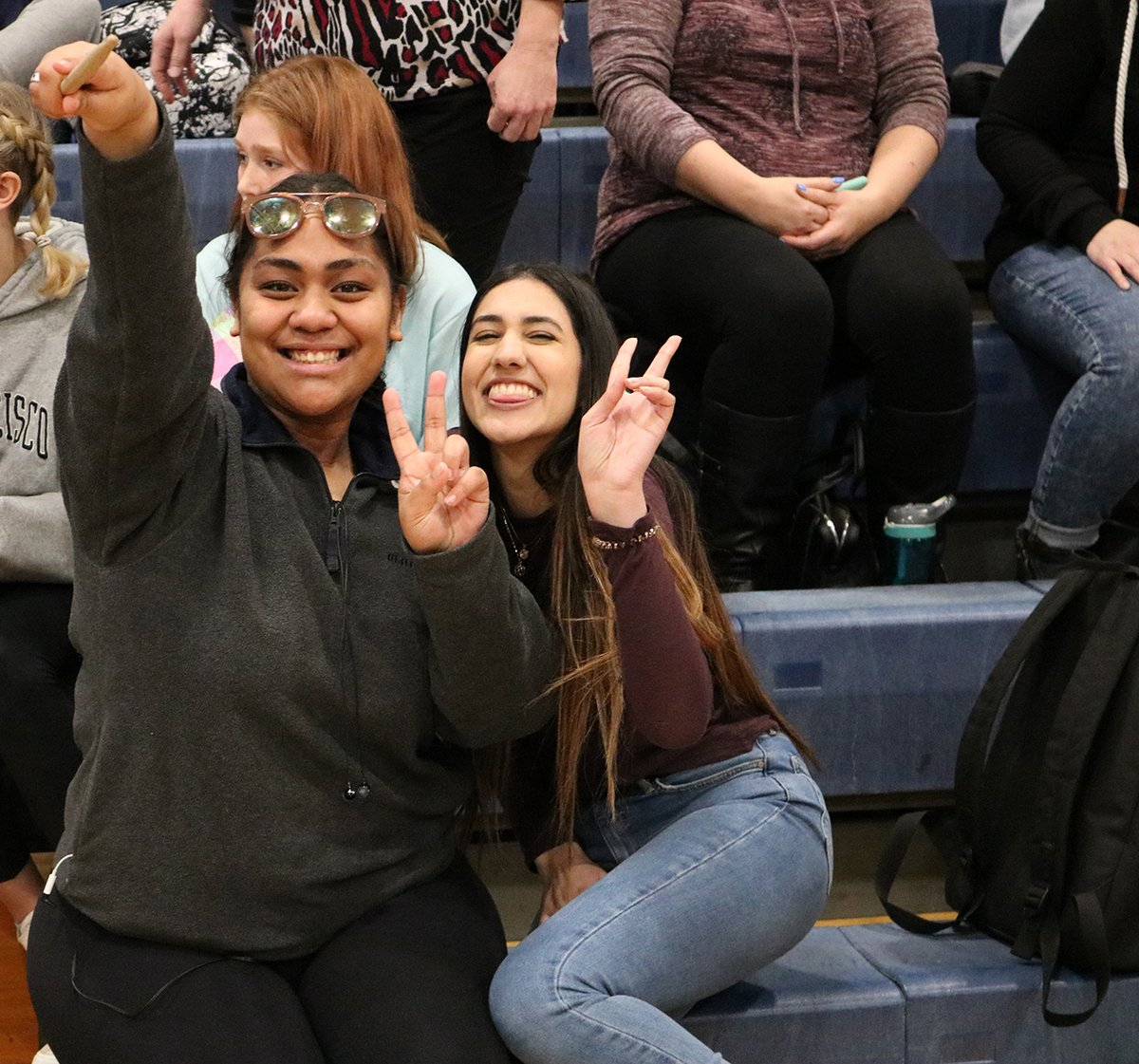 ACSSTotems's tweet photo. Thanks to everyone who came out to cheer us on yesterday and today and a special thanks to Rec Leadership for scorekeeping and running that buzzer! No games tonight, last game is 4:15pm WRCA vs Hope! #acsstotems #wearetotems #basketball #recleadership https://t.co/1Q4cMCbRG9