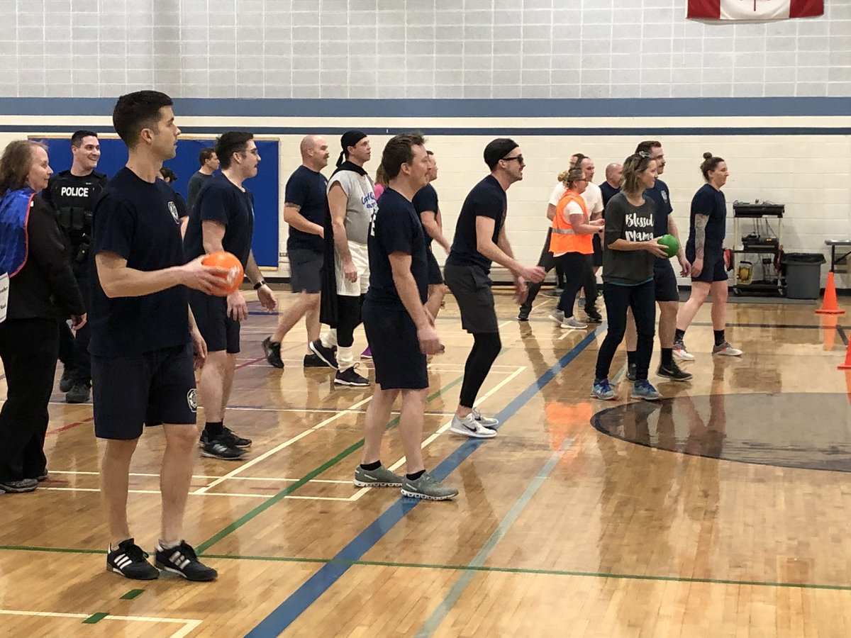 LTibo7's tweet image. More fun @STA_ECSRD playing #dodgeballformarysmeals #ThunderPride #ecsrdSTRENGTH @Everlearning1 @RCMPAlberta @IAFFLocal3021