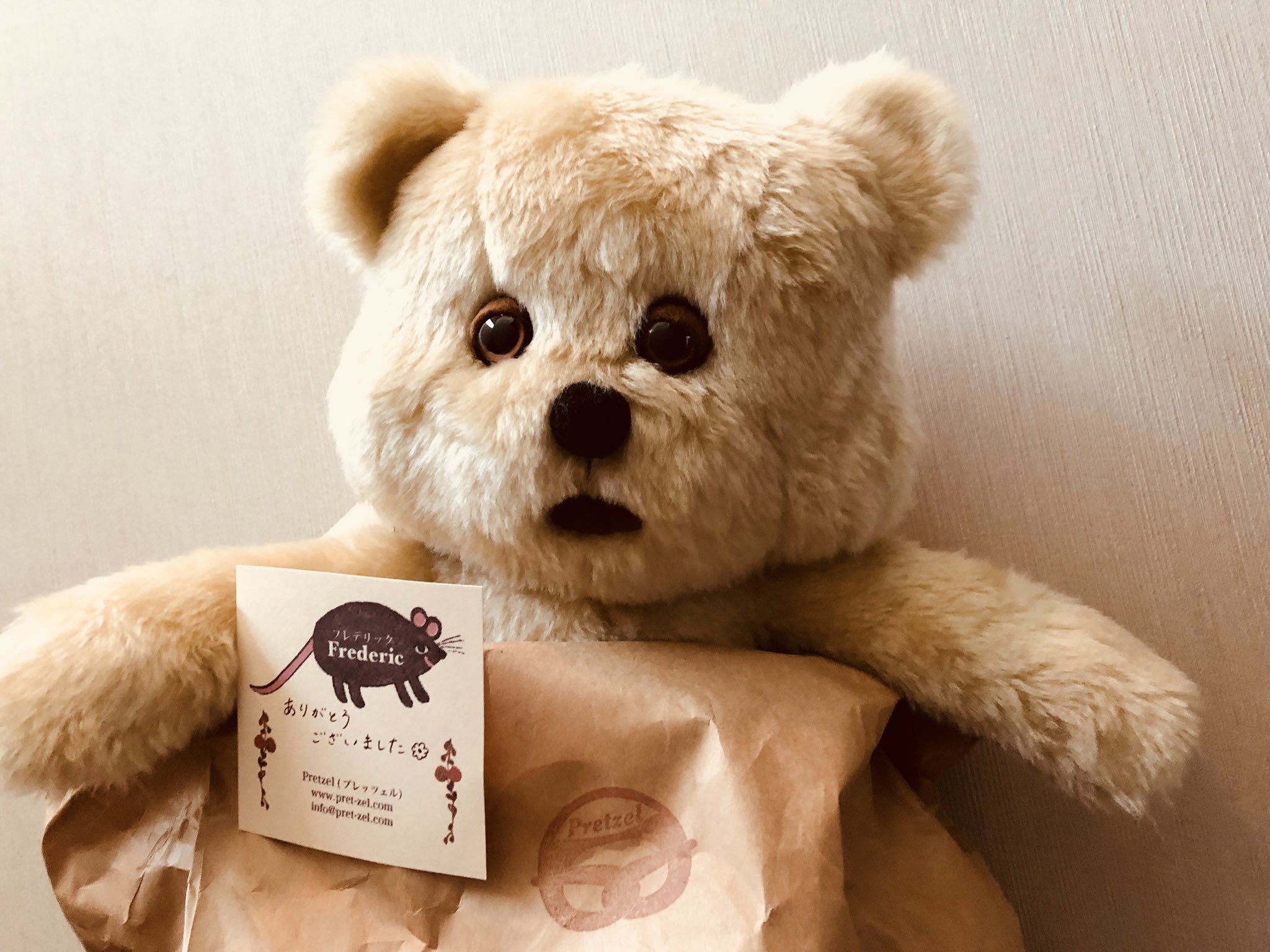 Frederic くまのBOO ぬいぐるみ 貝戸由希 テディベア-