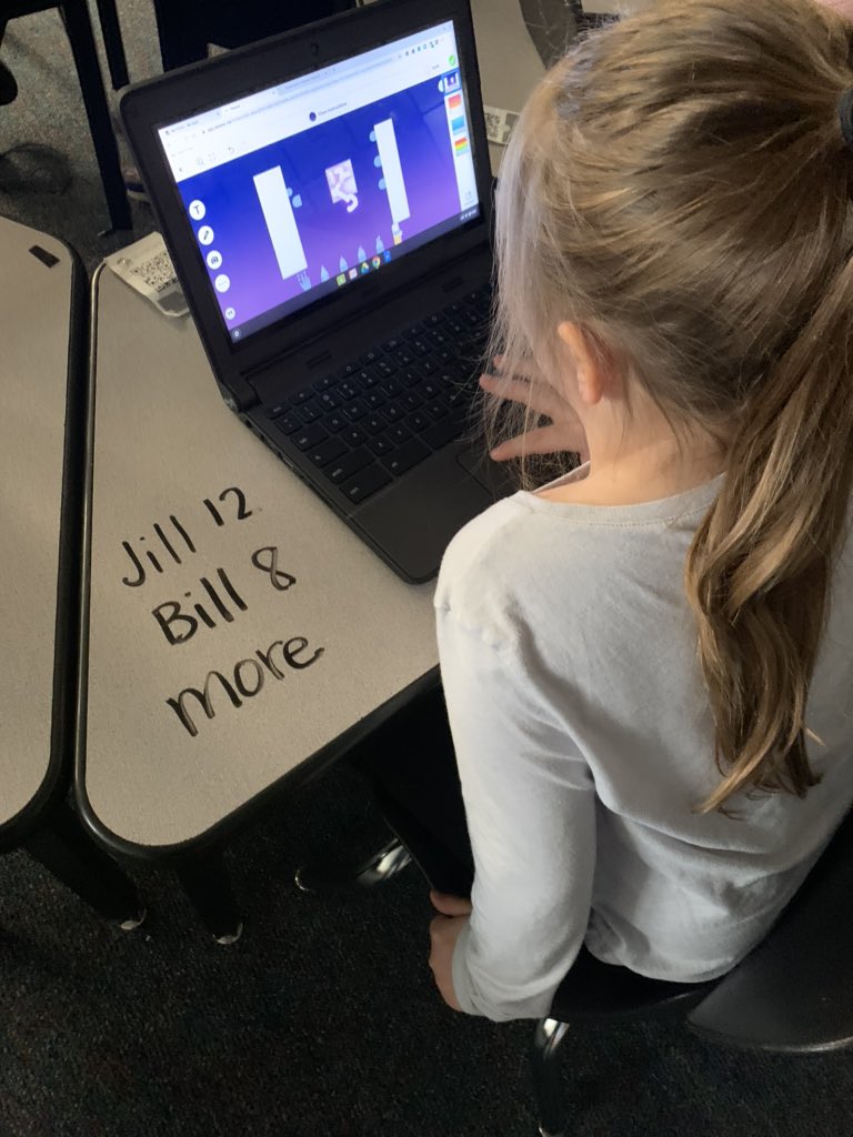 MartininFirst's tweet photo. We LOVE being problem solvers with @Seesaw! 😍 @NorthwestMATH https://t.co/yIyBVoFlMG