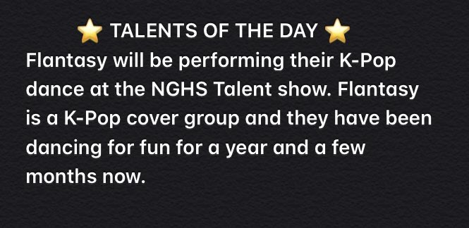 RaiderBeta's tweet photo. 7️⃣ DAYS UNTIL TALENT SHOW!!! 😈🙌🥰🎉
@NGHS_Raiders https://t.co/EOEKtbH5ad