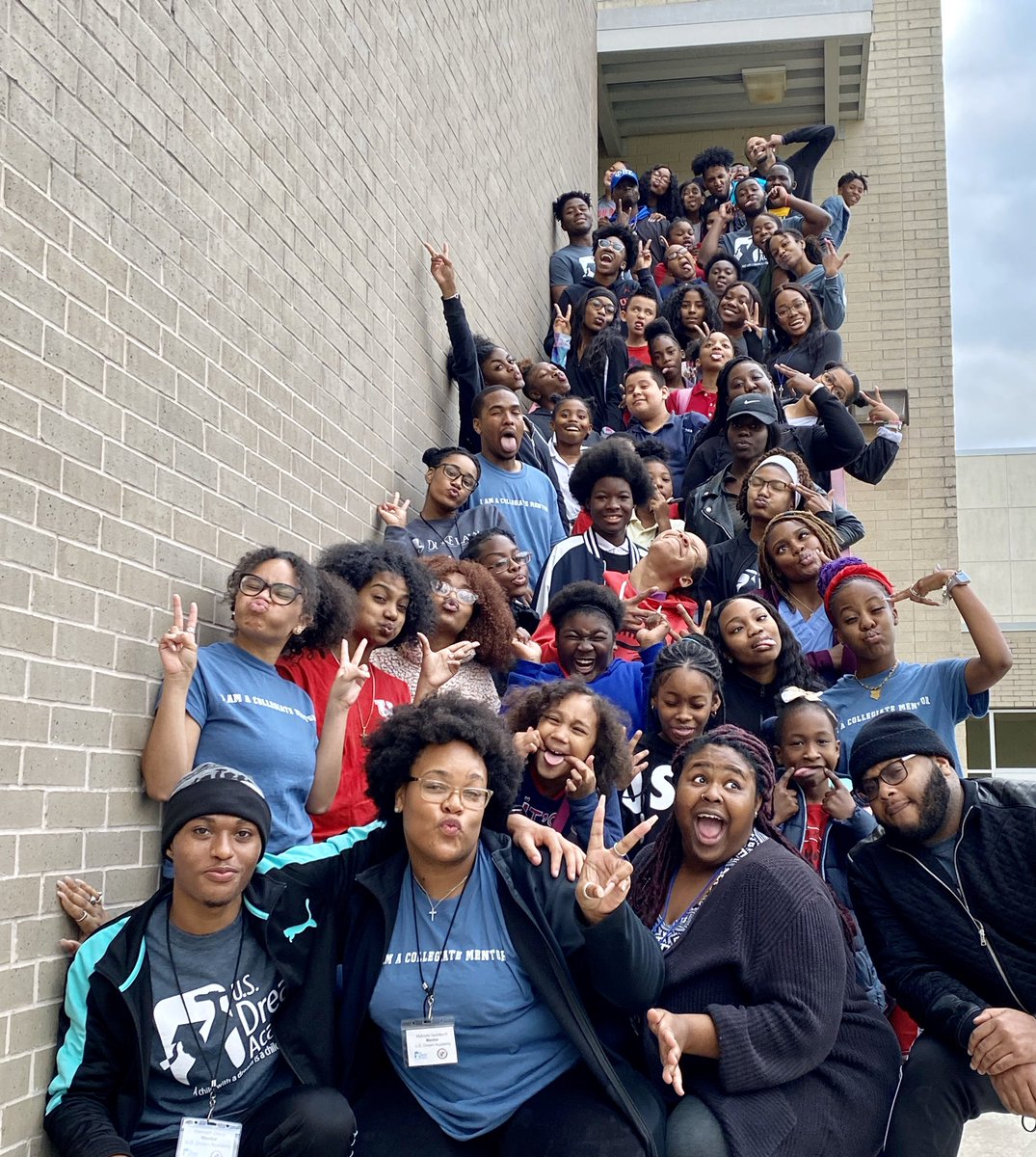 This is how we ended National Mentoring Month ⁦@USDreamAcademy⁩ Houston. The Village #MentorIRL #NationalMentoringMonth
