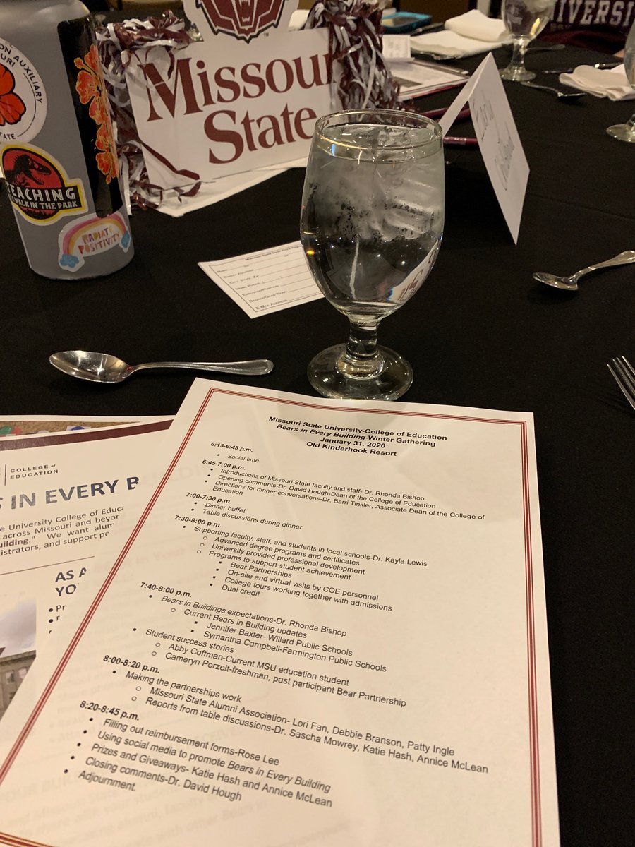 SLizTucker95's tweet photo. Ready to kick off our Winter Bears in Every Building Conference with @MoStateCOE #BearAlum https://t.co/uOAdENmTif