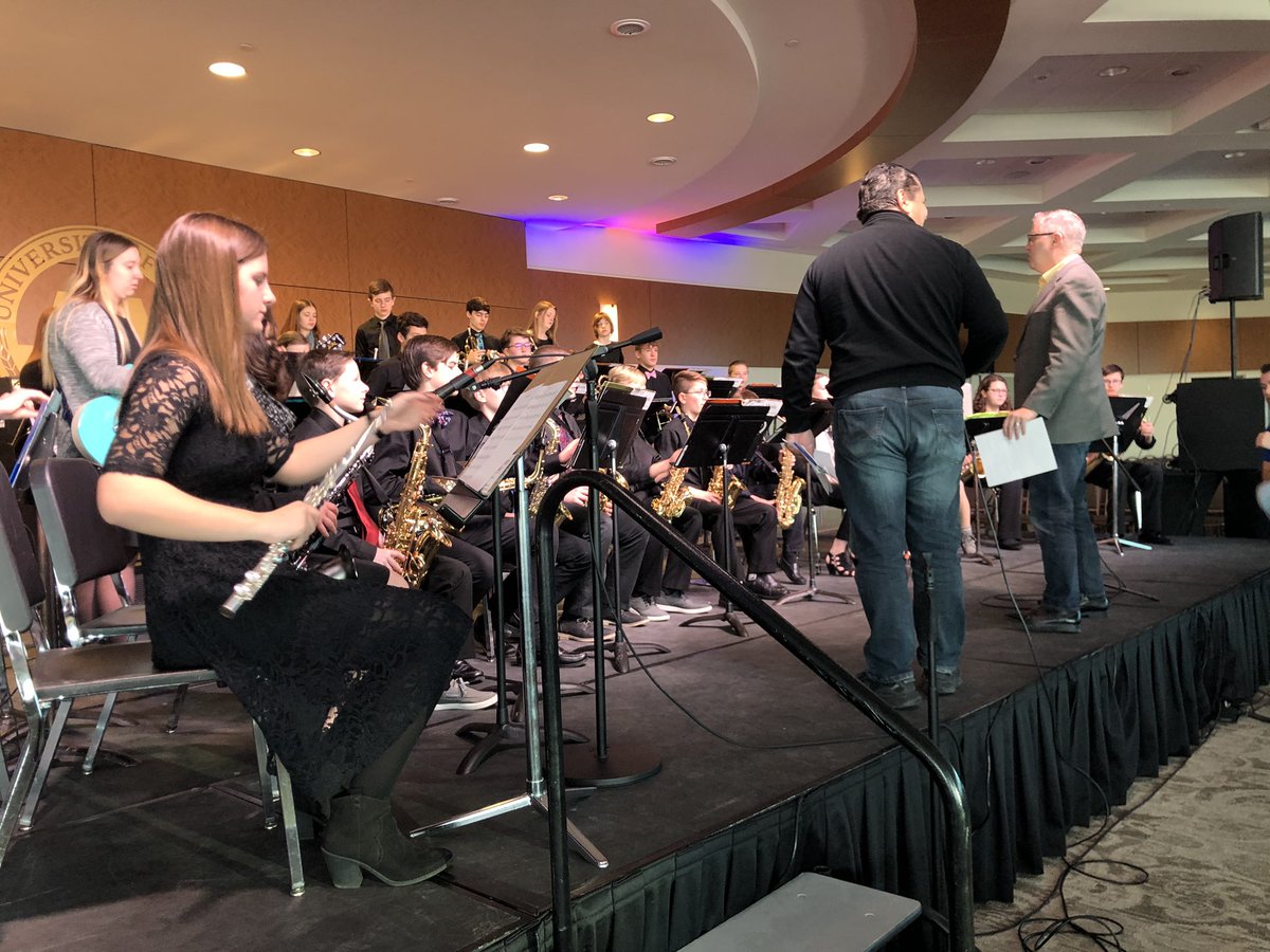 WachterBand's tweet photo. The Wailin’ Wildcats had a great performance at the U Mary Jazz Festival today. Great job kids! https://t.co/K7pFRFBJGZ