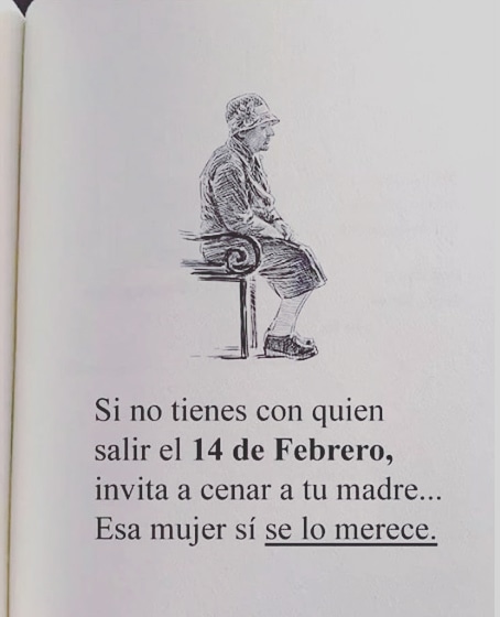 Pareja_Idonea's tweet photo. Si el próximo 14 de Febrero no tienes con quién compartirlo, hazlo con tu mami, que ella se lo ha ganado por compartir tiempo contigo.

#SanValentin https://t.co/a5vGKeGzUf