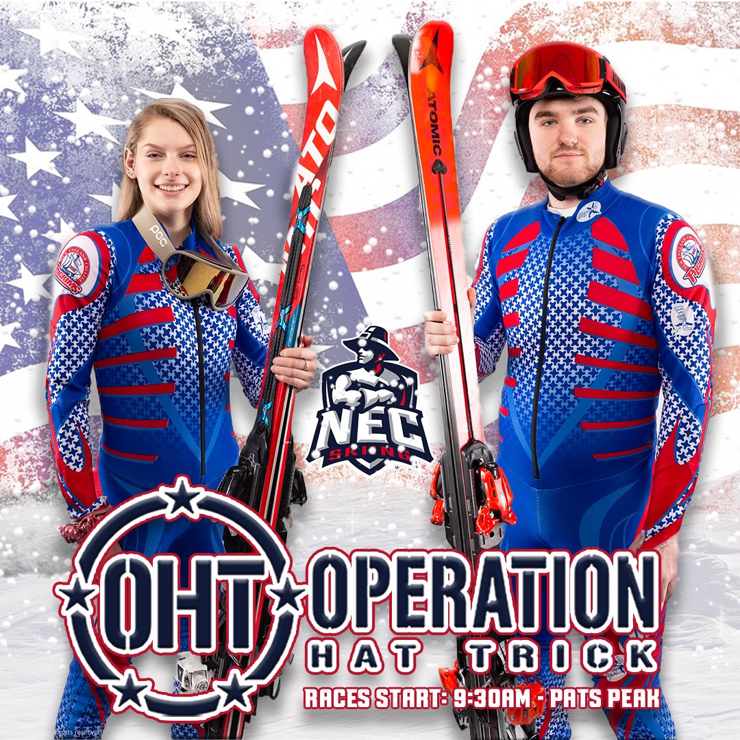 New England College Athletics (@nec_athletics) on Twitter photo Join us tomorrow as we have TWO <a href="/SupportOHT/">Operation Hat Trick</a> games, as <a href="/NECskiing/">NEC_Skiing</a> hits the slopes at 9:30 while <a href="/NECWIH/">NEC W Ice Hockey</a> drops the puck at 1pm #GoGrims #Forward #d3ski #d3hockey #d3hky Join us tomorrow as we have TWO <a href="/SupportOHT/">Operation Hat Trick</a> games, as <a href="/NECskiing/">NEC_Skiing</a> hits the slopes at 9:30 while <a href="/NECWIH/">NEC W Ice Hockey</a> drops the puck at 1pm #GoGrims #Forward #d3ski #d3hockey #d3hky