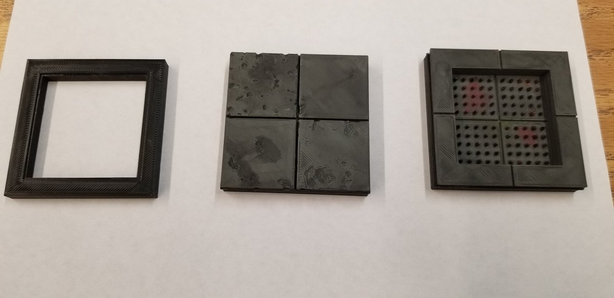 landrygames's tweet photo. My players have no idea I've converted @WylochsArmory #TrueTiles for drop-in tile tops. Spiked pit trap swaps w/ any 2x2 tile top. Will be howls of anguish tonight.
Saves on $ for magnets! Use savings to go buy more tile sets from Heroe's Horde (give Wyloch ur $) https://t.co/TOfJ1qq0qg