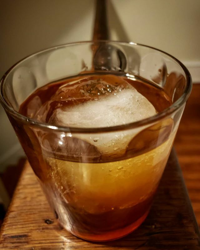 _mike_landers's tweet photo. Mt Etna - Bonded Rye, Islay Scotch, Amaro dell Etna, Ango https://t.co/3vwJu14WFw
