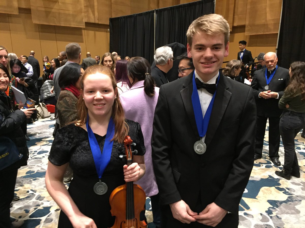 BruceCorrigan2's tweet photo. Congratulations to Culley, Sarah, and Riley!  All State Band and Orchestra 2020. https://t.co/hZ5ro4Xknb