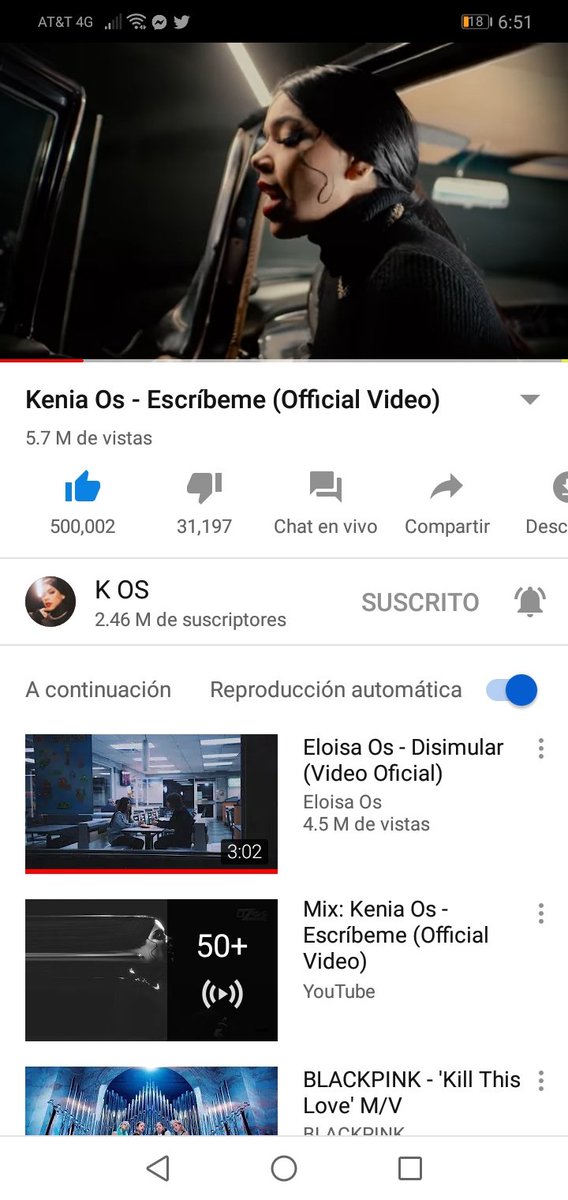 dequesoykenini's tweet photo. Medio millón de likes 💓
#escribemekos #keniaos @SoyKeniaOs https://t.co/2kMXYkGyKJ