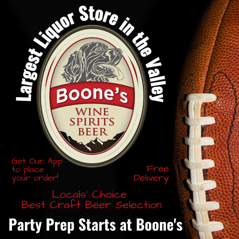 Be_A_Boone's tweet photo. Are you ready for your Super Bowl party? Download our app to shop or just come by the store. We can deliver or have it ready for pickup! Let us help make your party the talk of all your friends! #largestliquorstore #bestofvail #bestcraftbeerselection #superbowl2020 https://t.co/H0JryZdi2L
