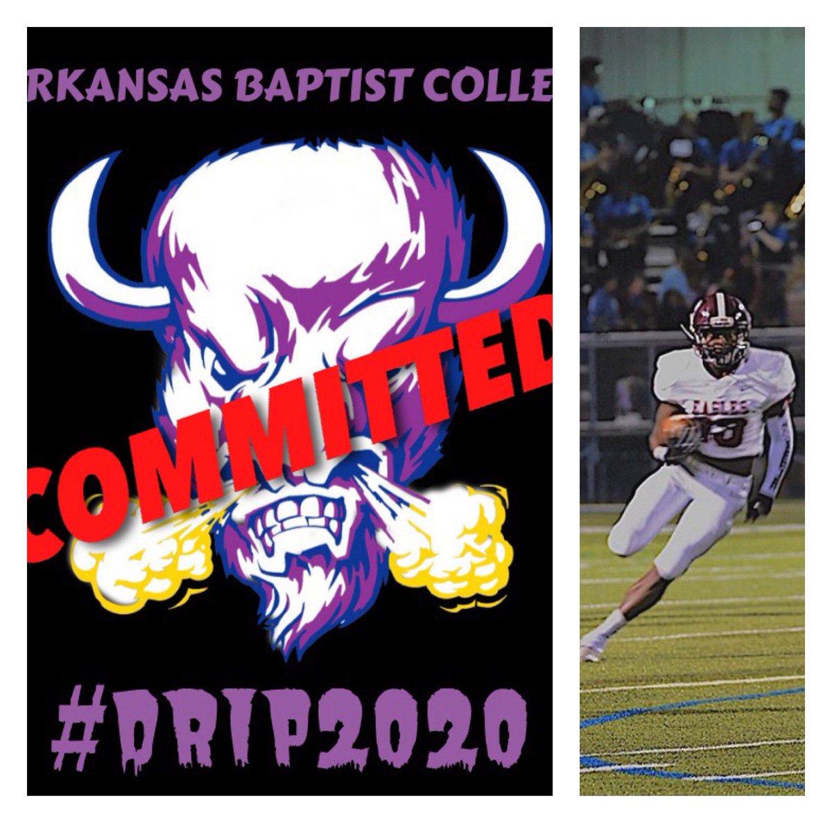 1KJameZzz's tweet image. I Have officially Committed To Arkansas Baptist 🐗 #BuffUp #Drip2020 @coachbailey_abc