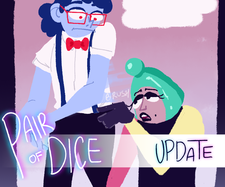 pairofdicecomic's tweet photo. Happy Friday everyone! Pair of Dice has updated! https://t.co/99nxA3fKn5 Read it here! #webcomic https://t.co/vhODJ6R9WS